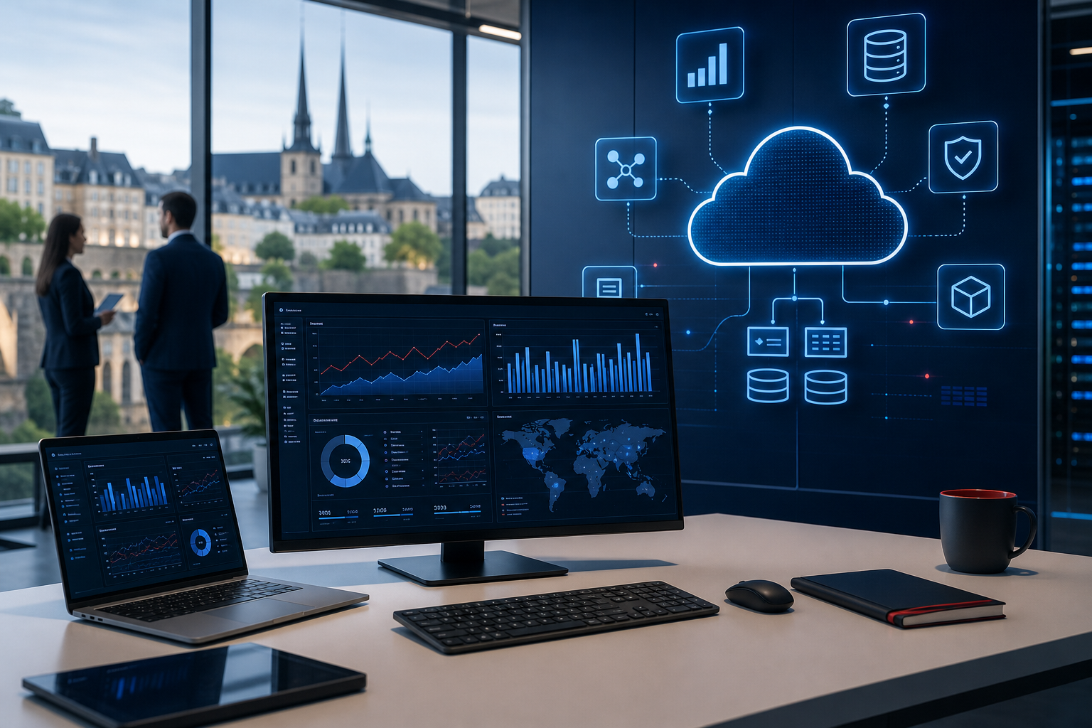 Análisis financiero en Azure